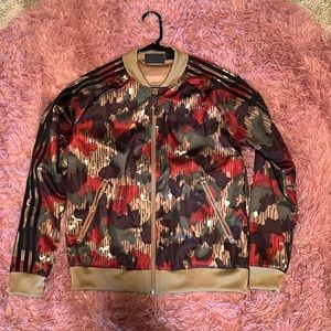 Adidas track jacket M like new